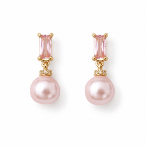 Ballet Rosé Pas De Deux Earrings (one size)