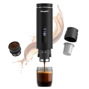 BougeRV CM02 Hands-Free Cordless Self-Heating Coffee Maker