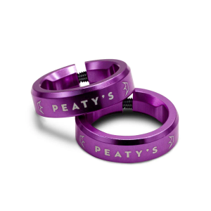Peatys Monarch Grip Lock Ring Violet