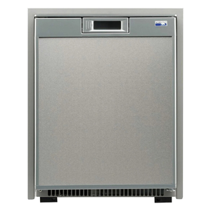 1.7 cubic foot Stainless Steel Refrigerator with Freezer, DC Only