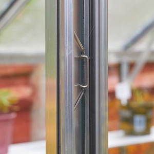 Greenhouse Glazing W Clips - 25 Pack I Aluminium Greenhouse Clips