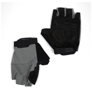 Loop Fahrrad-Kurzfingerhandschuhe (Grau)