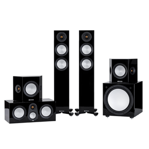 Monitor Audio Silver 7G 200 5.1 Speaker Package - Black Gloss
