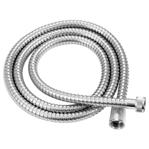 Aqua 1.5m Shower Hose Chrome Stainless Steel Anti Rust