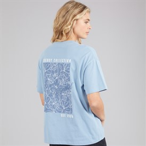 Bench Womens Yerra T-Shirt Dusky Blue