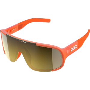 POC Aspire in Fluo. Orange Translucent Clarity Road Partly Sunny Gold