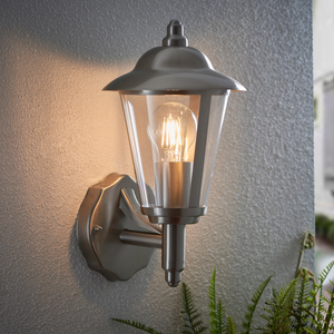 Endon Klien Outdoor Wall Light Up