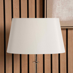 Aubree Cream Silk Mix Tapered Oval Lampshade