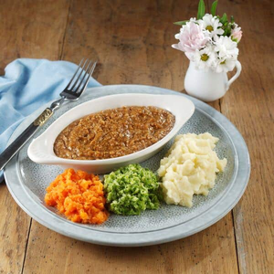 Minced Pork, Bacon & Apple Casserole