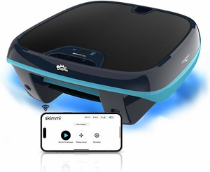 Dolphin Skimmi 200 - Robot Piscina Pulitore Superficie fino a 20 Mt - Bluetooth - Sensori Intelligenti - Alimentato ad Energia Solare - NOVITA'
