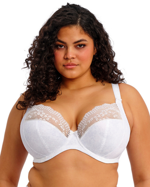 Elomi Lucie Plunge Bra - White