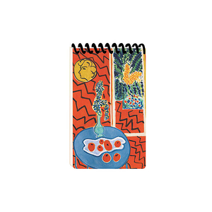 Bloc-notes à spirale Henri Matisse - Intérieur rouge, nature morte sur table bleue, 1947