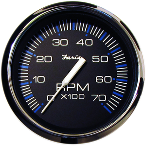 Chesapeake Black SS 7000 RPM Outboard Tachometer