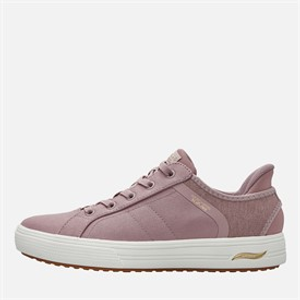 SKECHERS Womens Arch Fit Arcade Trainers Mauve