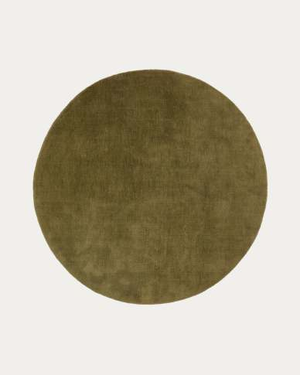 Empuries green round rug Ø200cm