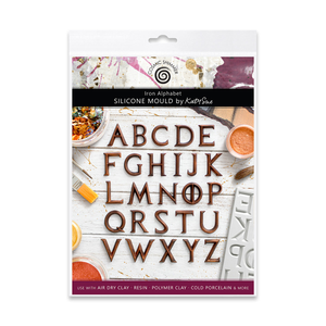 Cosmic Shimmer Iron Alphabet Silicone Mould