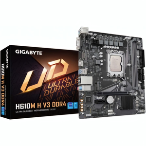 Intel Core i5 14400F 10 Core 4.7GHz, Gigabyte H610M S2H V3 DDR4 Micro ATX Motherboard - LGA 1700 CPU Bundle
