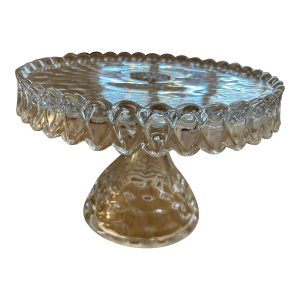 Vintage Fostoria American Pattern Cake Stand