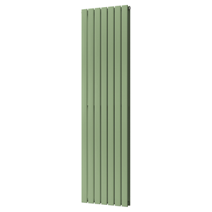 Typhoon - Pale Green Vertical Radiator H1800mm x W476mm Double Panel