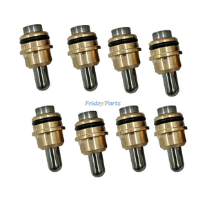 8 Pieces Joystick Pilot Control Plungers for Caterpillar CAT Skid Steer Loader 226B E226B