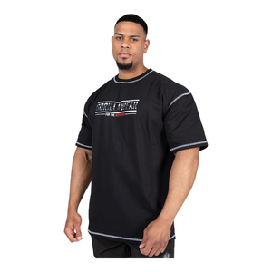 Camiseta de manga corta Saginaw Hombre (Negro)