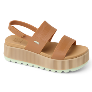 Reef Womens Water Vista Higher Platform Sandals - 5 UK / Almond/Ambrosia
