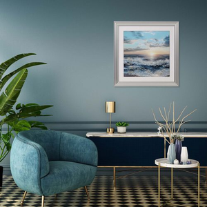 Sunset Jewelled Wall Art 60cm x 60cm