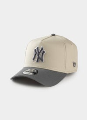 New Era MLB 9Forty A-Frame NY Yankees 2Tone Stone - Storm Snapback Cap
