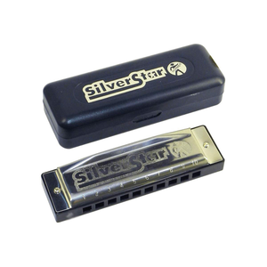 Hohner Silver Star Small Box Harmonica - G Major