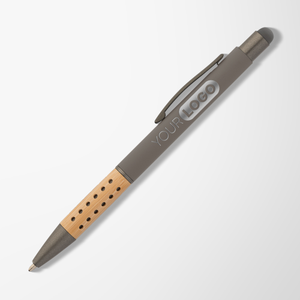 Engraved Bamboo Bowie Stylus Pen