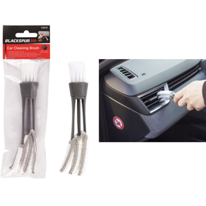 Blackspur Car Cleaning Brush Dual Head Interior Detailing Tool