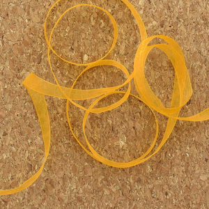 Ruban organza - Jaune or