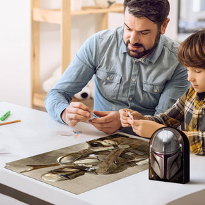 Star Wars The Mandalorian Collectible Tin 3D Puzzle