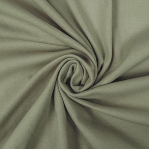 Tissu jersey 100% coton - Kaki clair