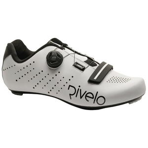 Chaussures de Cyclisme Mennock (Blanc/Noir)