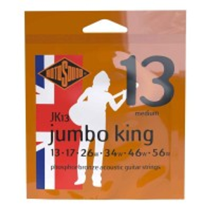 Rotosound JK13 Jumbo King Acoustic, Medium, 13-56