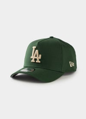 New Era MLB 9Forty A-Frame Los Angeles Dodgers Cilantro Green Snapback Cap