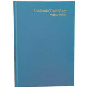 Academic Diary Week To View A5 Sky Blue 2026-2027 FS669171