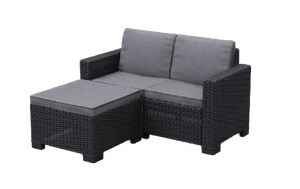 California 2 Seat Balc Chaise lounge GRA