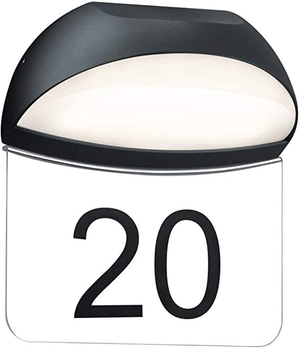 LED Hausnummernleuchte - 3000K - 5W - IP54 - Muga - Anthrazit