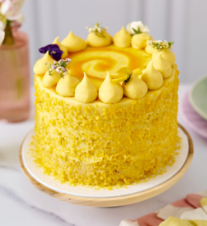Mango and Yuzu Cake