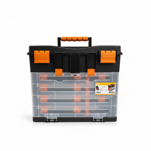 52.5cm Tool Box with 7 Organisers and Storage