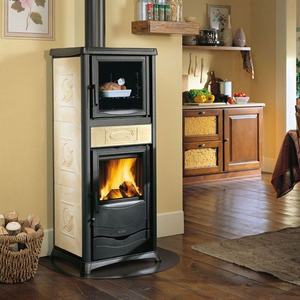 La Nordica Rossella Plus Forno Evo Wood burning Cook Stove, Liberty