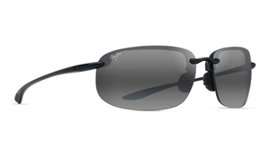 Maui Jim Ho'okipa XLarge Sunglasses - Black Gloss, Maui Jim Neutral Grey Polarised