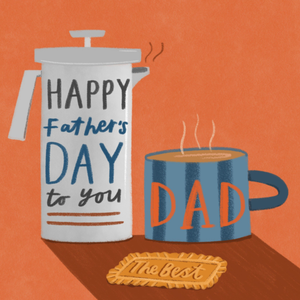 Moonpig Illustrated Cee Mug Father's Day Card