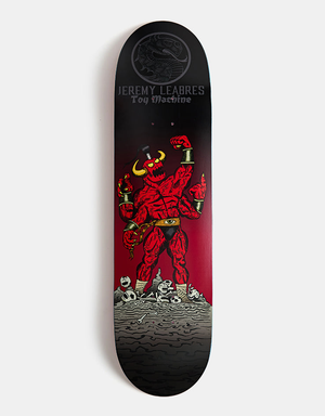 Toy Machine Leabres Death Fight Skateboard Deck - 8.25"