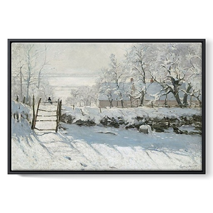 The Magpie (framed canvas)