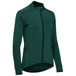 Womens Eco Frensham Thermal Long Sleeve Jersey (Racing Green/Navy)