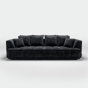 Tignes – Electric Seat Extension Sofa Black