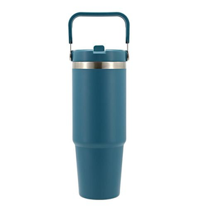 Body Go Vacuum Bottle With Handle 850ml - Teal